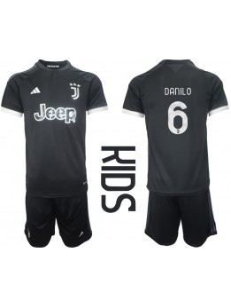 Juventus Danilo Luiz #6 Replika Tredje Kläder Barn 2023-24 Kortärmad (+ byxor)